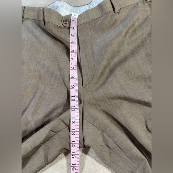 Zanella Brown Dress Pants Men’s 38 - Picture 6 of 8